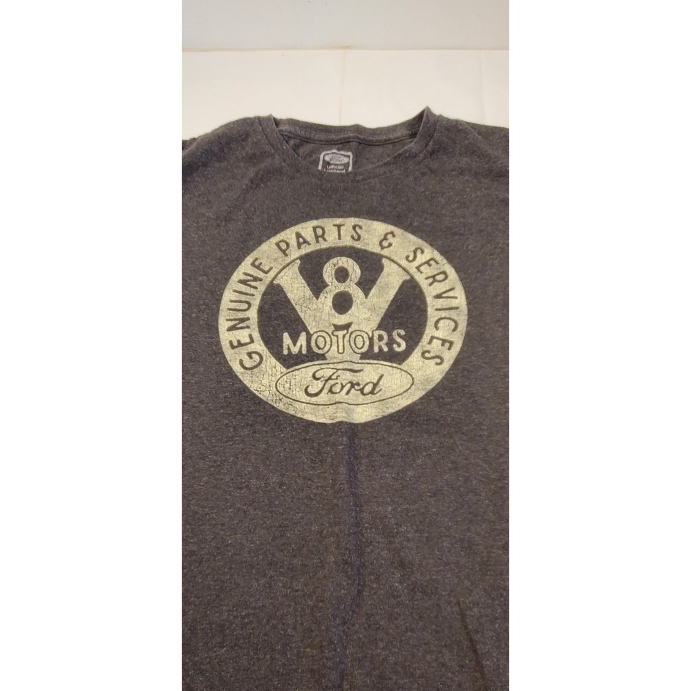 Genuine  Parts & Services Ford Gray Shirt‎ Size Xl T-shirt Short Sleave Cotton